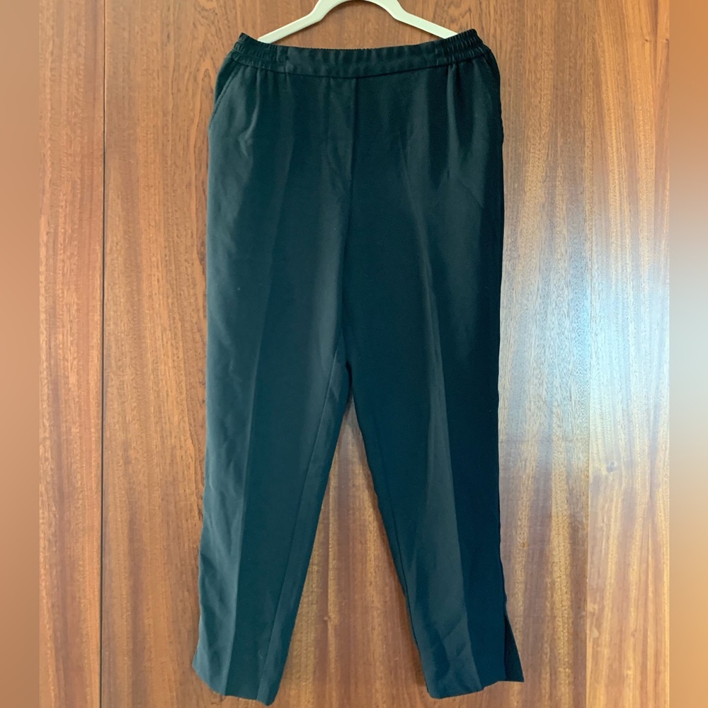 Anthropologie Classic Black Trousers - Picture 1 of 8